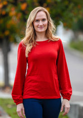 True Romance | Bishop Sleeve Top PDF  Pattern